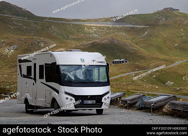 Traveling by motorhome in the Austrian Alps. (CTK Photo/Petr Malina)