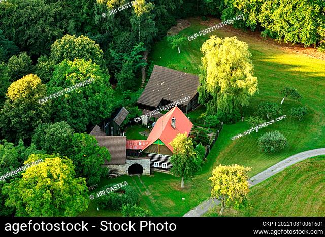 Kopicuv statek is a unique timbered farmhouse near the village of Kacanovy. (CTK Photo/Jiri Castka)