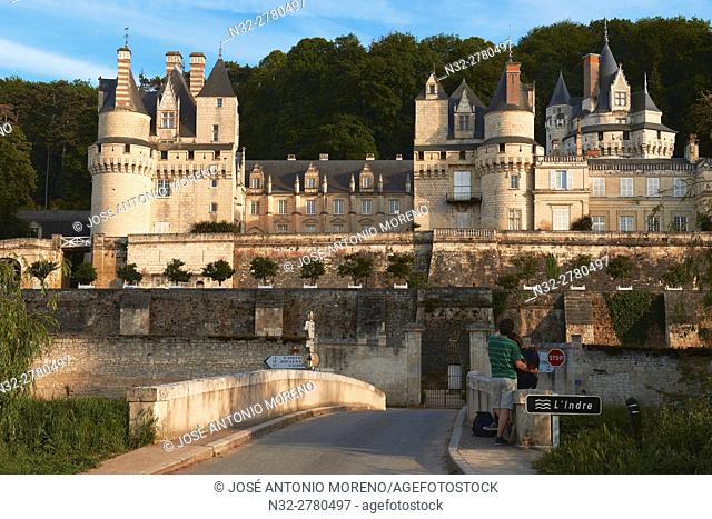 Rigny-Usse, Castle, Chateau de Usse, Usse Castle, Indre-et-Loire, Cycling Itinerary, Pays de la Loire, Loire Valley, UNESCO World Heritage Site, France