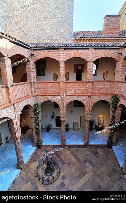 Archaeological Museum. Palace of Condes de la Roca. Mislim Alcazaba. Badajoz. Extremadura. Spain