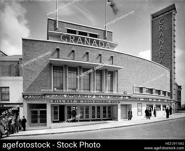 Granada Cinema, Powis Street, Woolwich, Greenwich, London, 1937. Creator: Herbert Felton