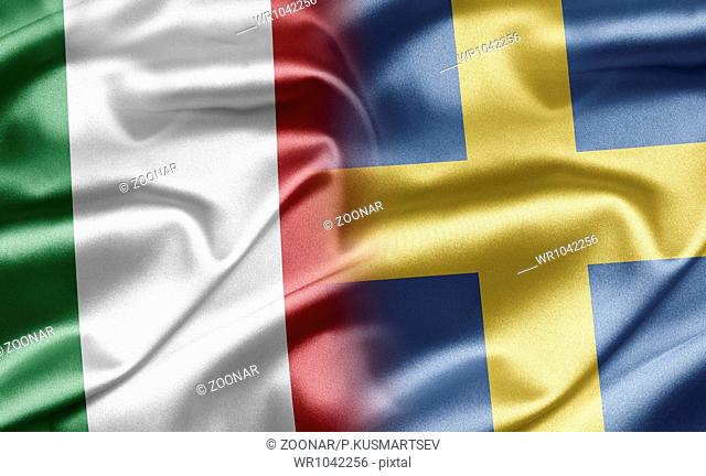 Italy and Sweden