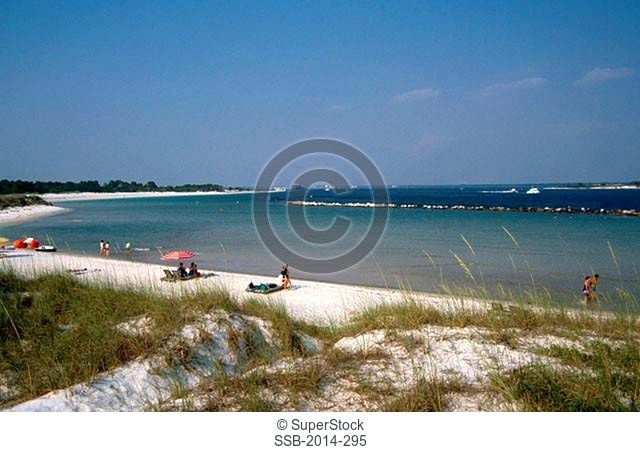 Panama City Beach St. Andrews State Park Florida USA