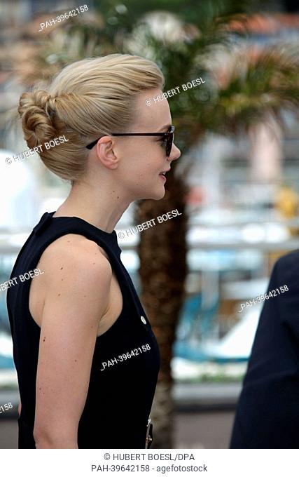 Actress Carey Mulligan attends the photocall of ""Inside Llewyn Davis"" during the 66th Cannes International Film Festival at Palais des Festivals in Cannes