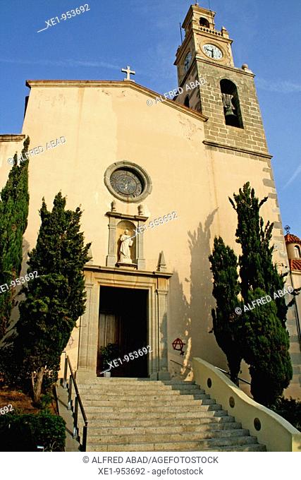 Sant Pere's parish, Masnou, Catalonia, Spain