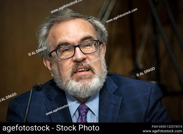 Andrew Wheeler, Administrator, United States Environmental Protection Agency (EPA), speaks during a Senate Environment and Public Works Committee hearing