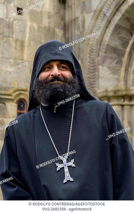 Monk in Tatev monastery, Armenia