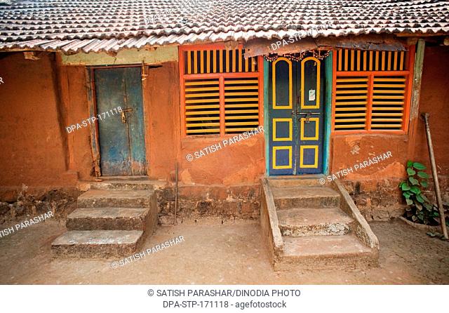 Village house , Rajwadi , Sangmeshwar , Ratnagiri , Maharashtra , India