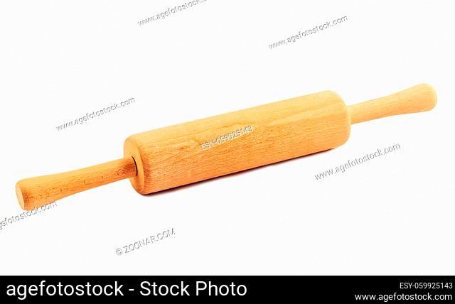 Rolling Pin Isolated on White. High quality photo