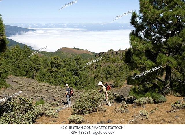 The Volcano Route, La Palma, Canary Islands, Spanish archipelago of Atlantic Ocean