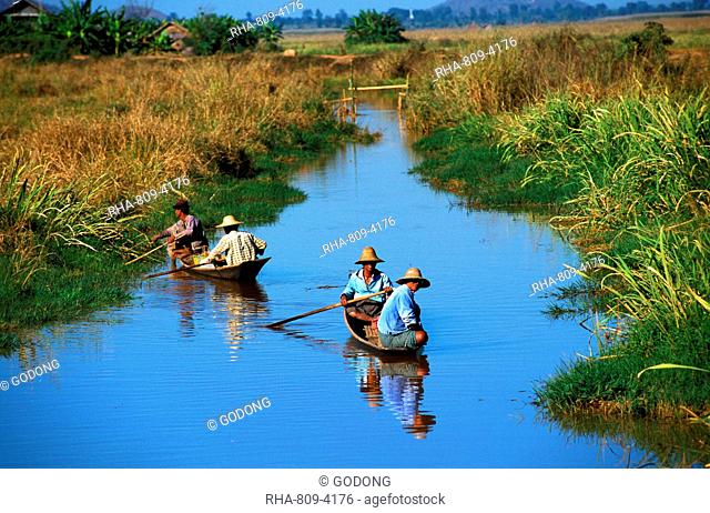 Inle Lake, Nyaungshwe, Shan States, Myanmar, Asia