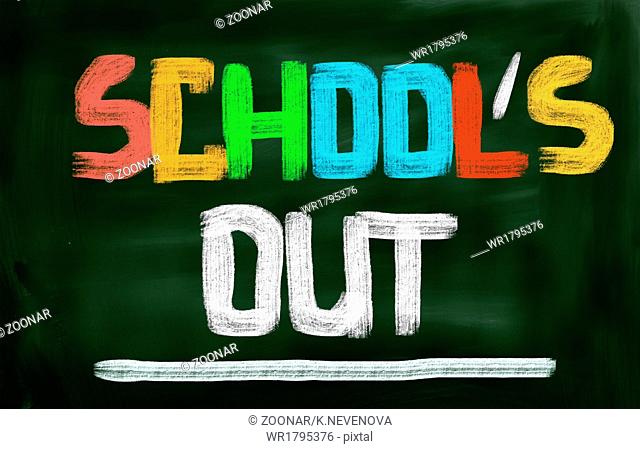 School's Out Concept