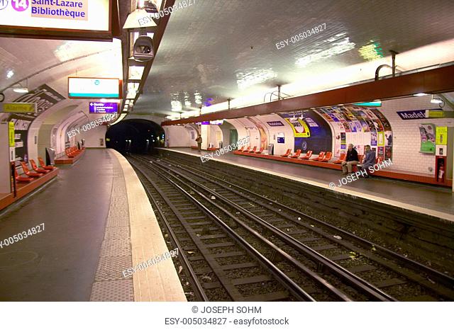 Metro Station, Paris, France