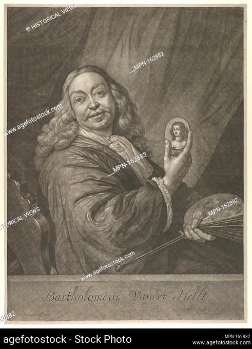 Bartholomeus van der Helst. Artist: Abraham Blooteling (Dutch, 1640-1690); Artist: After Bartholomeus van der Helst (Dutch, Haarlem, born ca