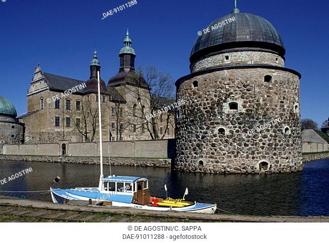 Vadstena castle, 1545, Ostergotland, Sweden, 16th century