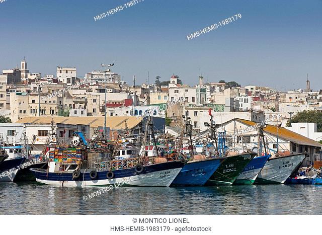 Morocco, Tangier Tetouan region, Tangier, the fishing port