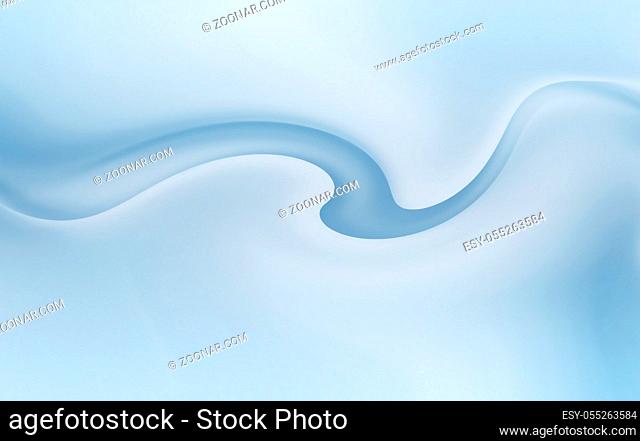abstract blue background with smooth lines