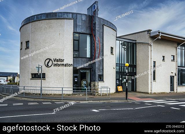 Visitor Information Building. Kirkwall, Orkney Islands, Scotland, United Kingdom