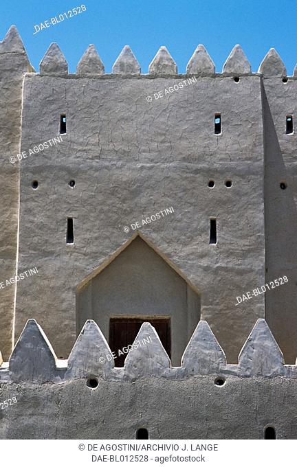 Al Rumaila Al Gharbiya Fort (Western Rumaila Fort), Al Ain City, United Arab Emirates. Detail