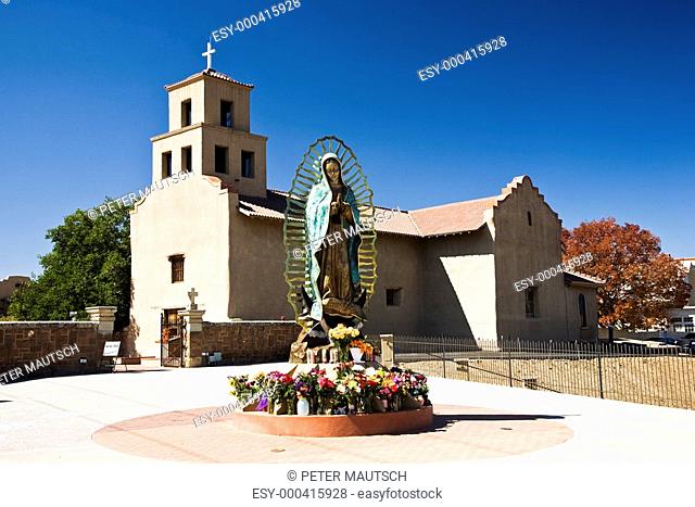 Adobe Stil Santa Fe New Mexico USA