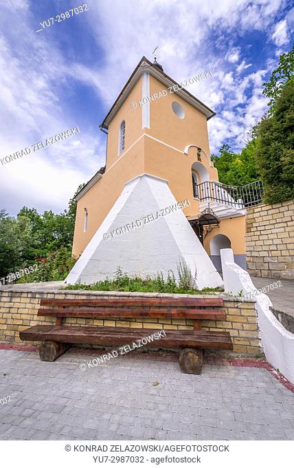 One of the chapels in Orthodox Monastery of Saint John the Theologian in Khreshchatyk village near Zalishchyky city in Ternopil Oblast, Ukraine