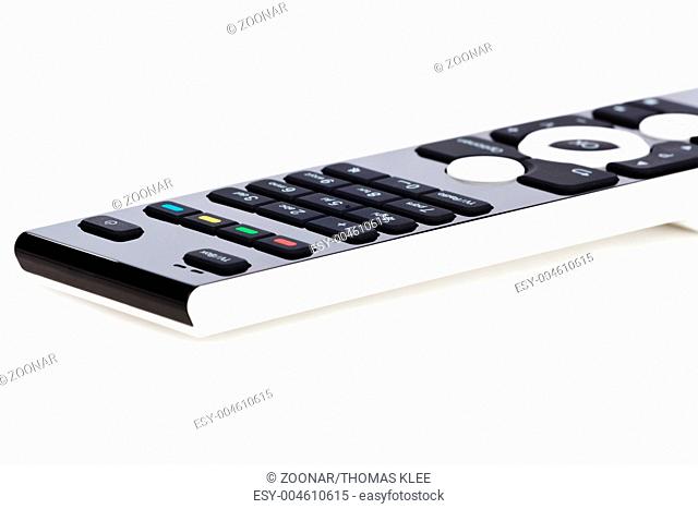Modern white and black remote control