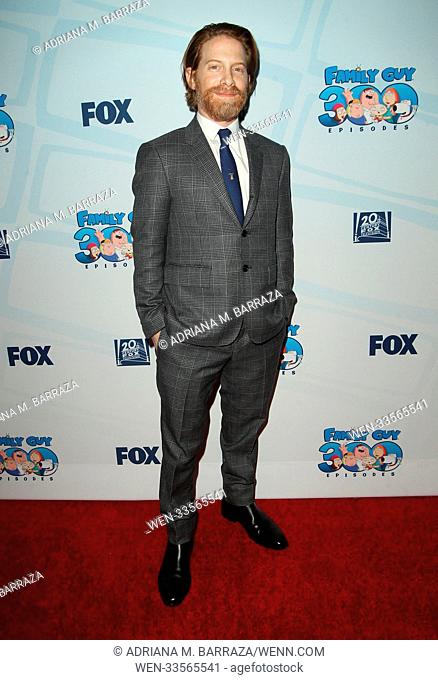 'Family Guy' 300th Episode Party held at Cicada Restaurant in Los Angeles Featuring: Seth Green Where: Los Angeles, California