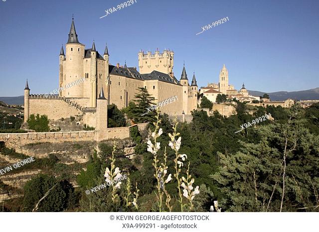 Alcazar Castle, Segovia, Castile and Leon, Spain