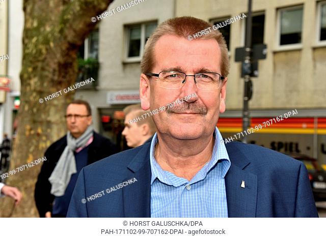 Engelbert Rummel, director of the department for public policy of the city of Cologne, photographed during the presentation of the campaign for considerate...