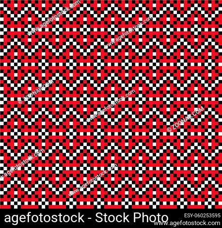 This is a fair isle snowflake pattern suitable for website resources, graphics, print designs, fashion textiles, knitwear and etc