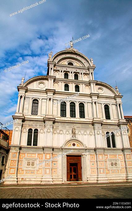 San Zaccaria Church in Venice, Italy. It is dedicated to St Zechariah, the father of John the Baptist