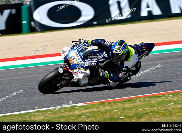 Mugello - Italy, 1 June: Czech Ducati Reale Avintia Racing Team rider Karel Abraham in action at 2019 GP of Italy of MotoGP on June 2019 in Italy