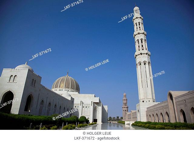 Sultan Qaboos Grand Mosque, Muscat, Masqat, Oman