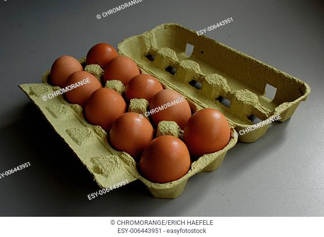 A full Box with Eggs