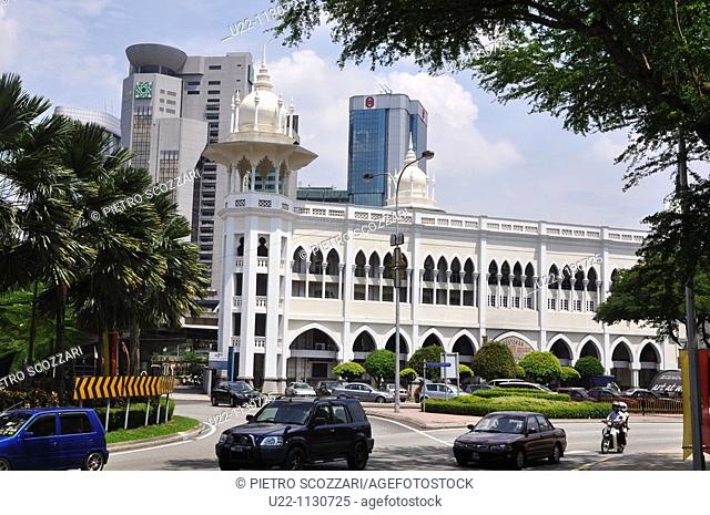 Kuala Lumpur (Malaysia): the Malayan Railway Station's building