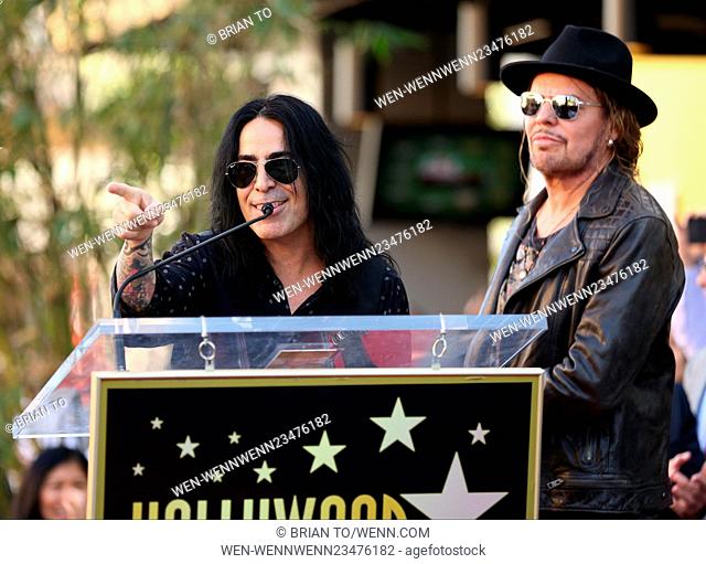 Celebrities attend Mana Honored With Star On The Hollywood Walk Of Fame on the Hollywood Walk of Fame in front of Live Nation