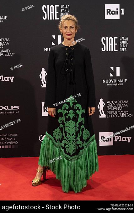 Ginevra Elkann at the Red carpet of 66th edition of the David di Donatello Awards, Rome, ITALY-12-05-2021  Editorial use only