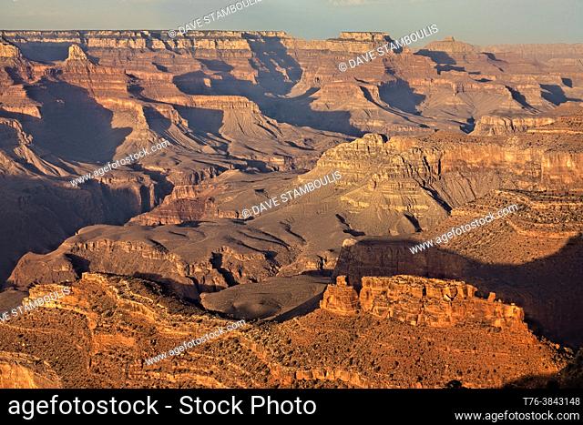 View of the Grand Canyon, Grand Canyon National Park, Arizona, U. S. A
