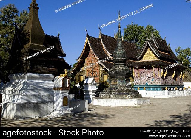 Xieng Thong Buddhist temple or wat Luang Prabang Laos
