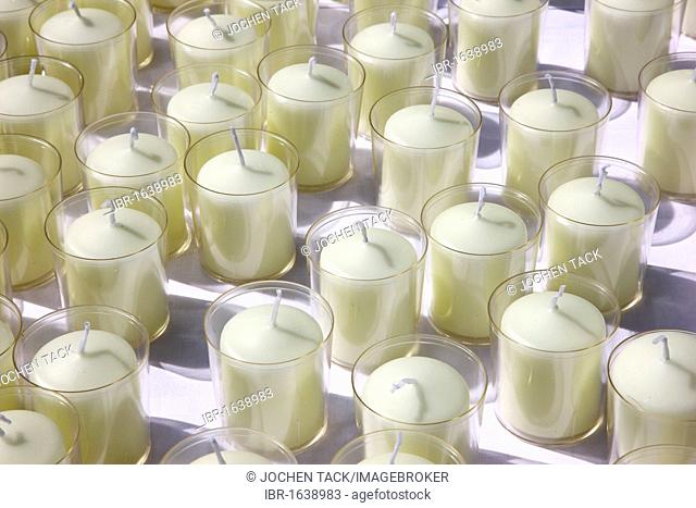 Many white candles