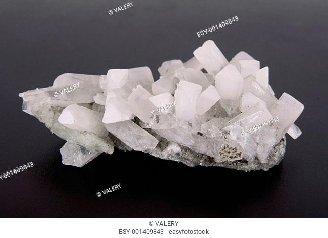 Druze quartz crystals