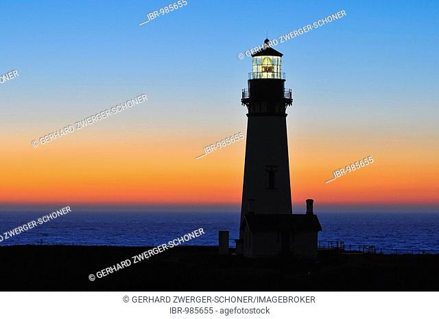 Yaquina Head Lighthouse, tallest lighthouse in Oregon, 28.5 metres, point of interest, Yaquina Head, Oregon, USA, North America