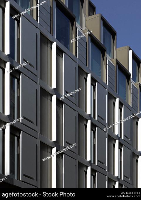 South Place Hotel East elevation Allies and Morrison Architects Conran + Partners