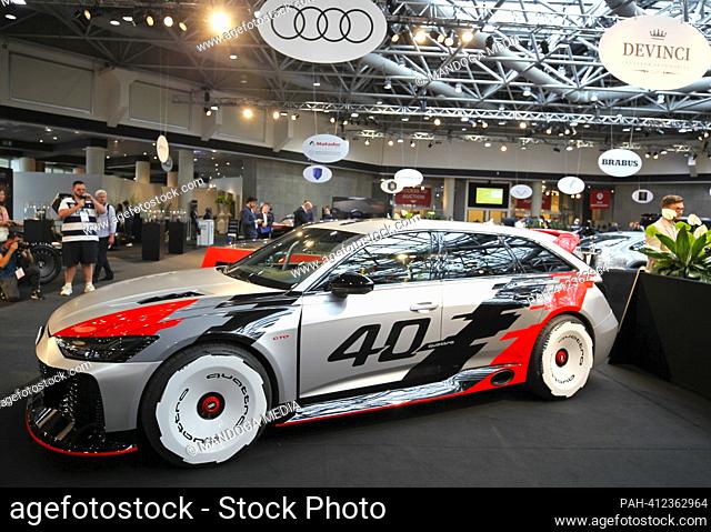 Monaco, Monte Carlo - Juin 07, 2023: Top Marques Monaco Supercar Show at the Grimaldi Forum. Audi RS 6 GTO Concept Car, Cars, Salon, Automobile, Automobil