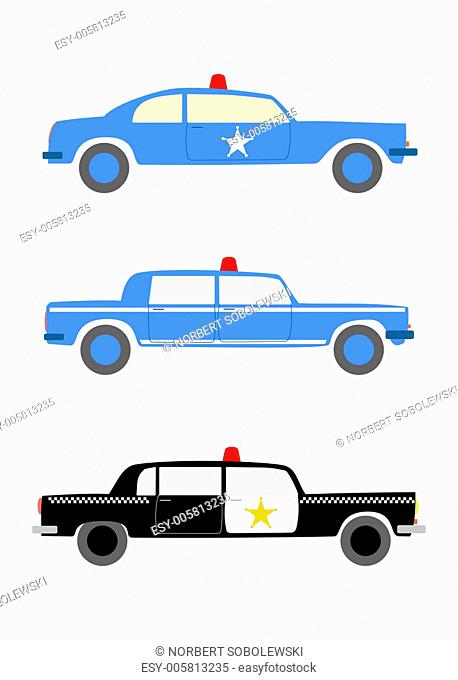 Police car set