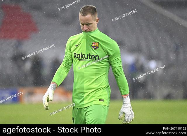 Marc Andre Ter STEGEN, goalwart (FC Barcelona), disappointment, frustrated, disappointed, frustratedriert, dejected, action, single image, trimmed single motif