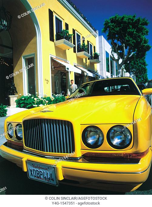 Rodeo Drive, Beverly Hills, Los Angeles, California USA