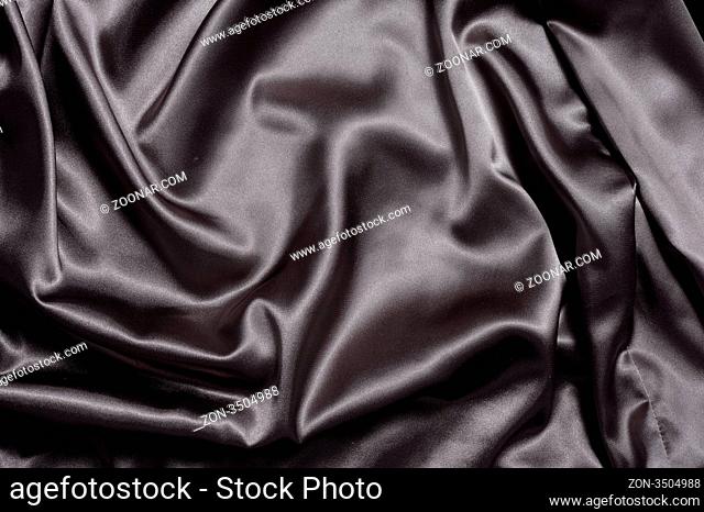 Fabric background in black color