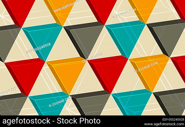 abstract background consisting of triangles. Colorful background. Vector illustration EPS 10