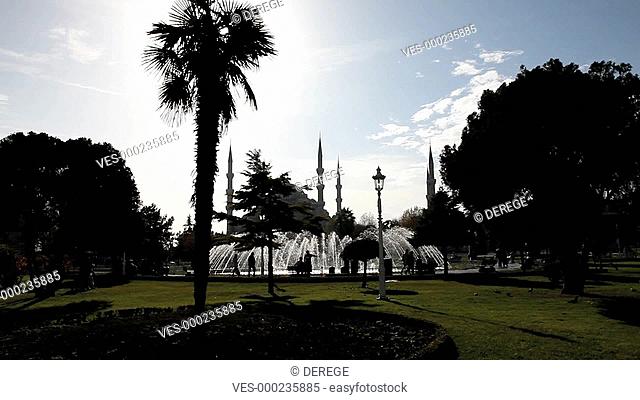 Blue Mosque Scene (Sultan Ahmet Mosque)